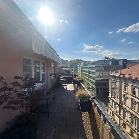 Andel Apartment With Terrace Prag Exterior foto